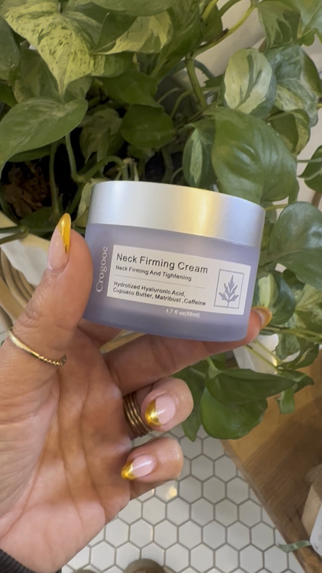 Viral Neck cream that I found on TikTok!! 
I’ve been using it over a month and LOVE!!!!!!! I can tell that it’s doing something already 🫶🏼👏🏼🫶🏼🫶🏼

#skinover40 #skincare #skinfavorites #beautyproducts 

#LTKOver40 #LTKBeauty #LTKFindsUnder50