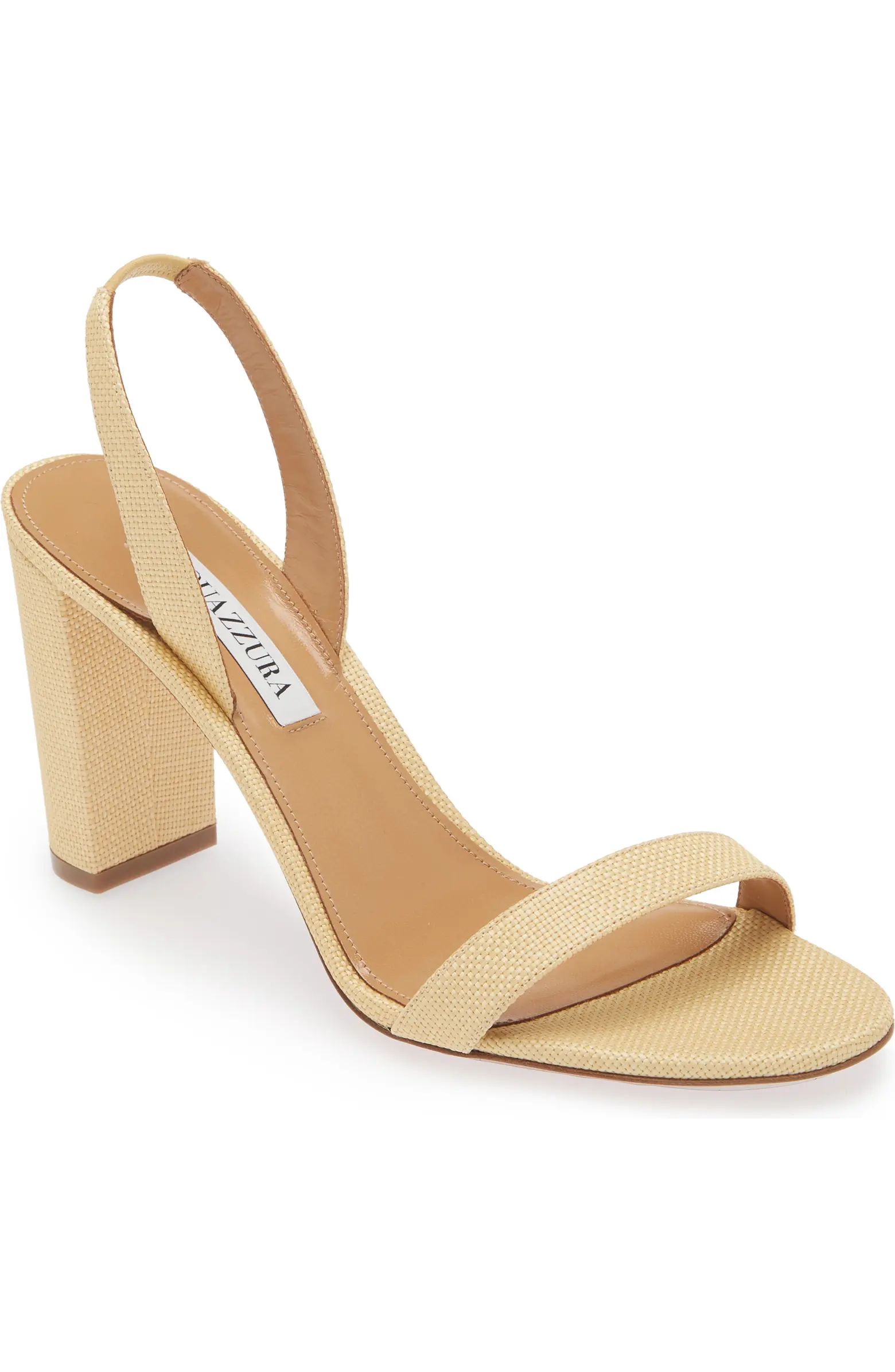 So Nude Slingback Sandal (Women) | Nordstrom