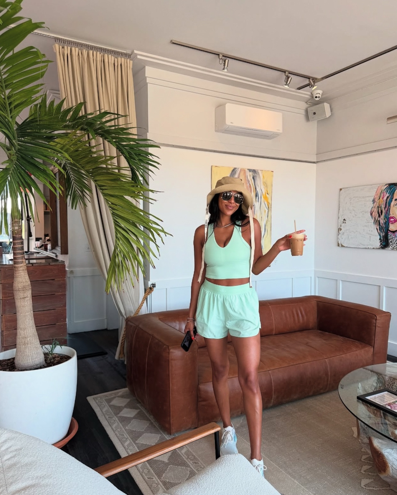 Coffee run fit in the Hamptons ☕️ 

#LTKSeasonal #LTKActive