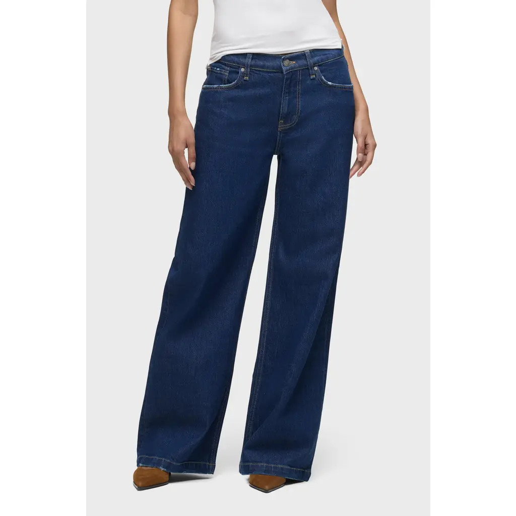Hudson Jeans Rylee Loose in Rinse at Nordstrom, Size 29 | Nordstrom