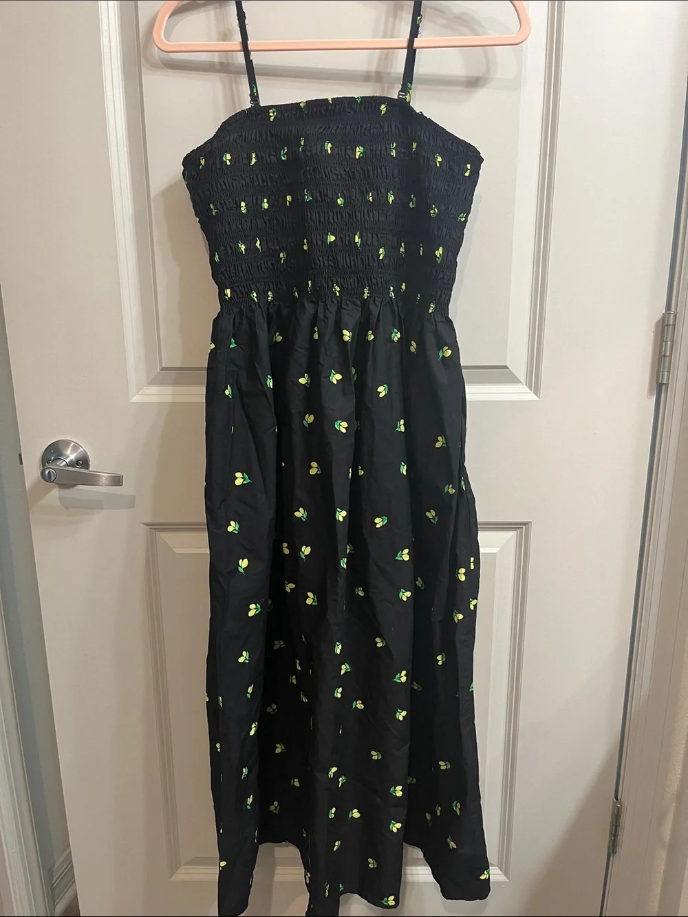 a new day Black Sundress with Lemon Accents \ud83c\udf4b | Poshmark