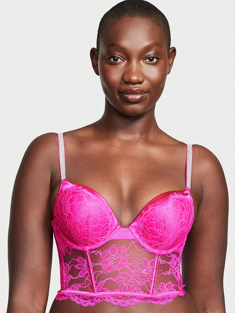 Bombshell Add-2-Cups Push-Up Corset Top | Victoria's Secret (US / CA )