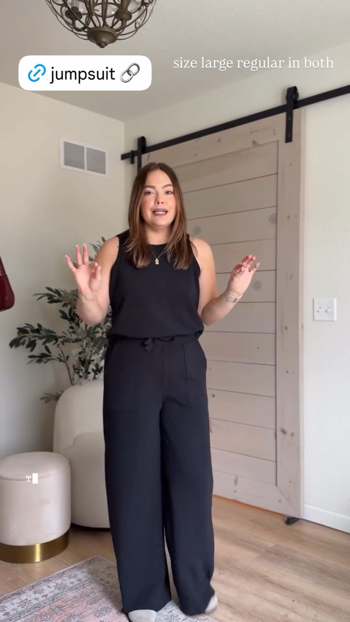 size large regular in both  @spanx // use code KELSIEKXSPANX for  discount!

#LTKOver40 #LTKootd #LTKMidsize