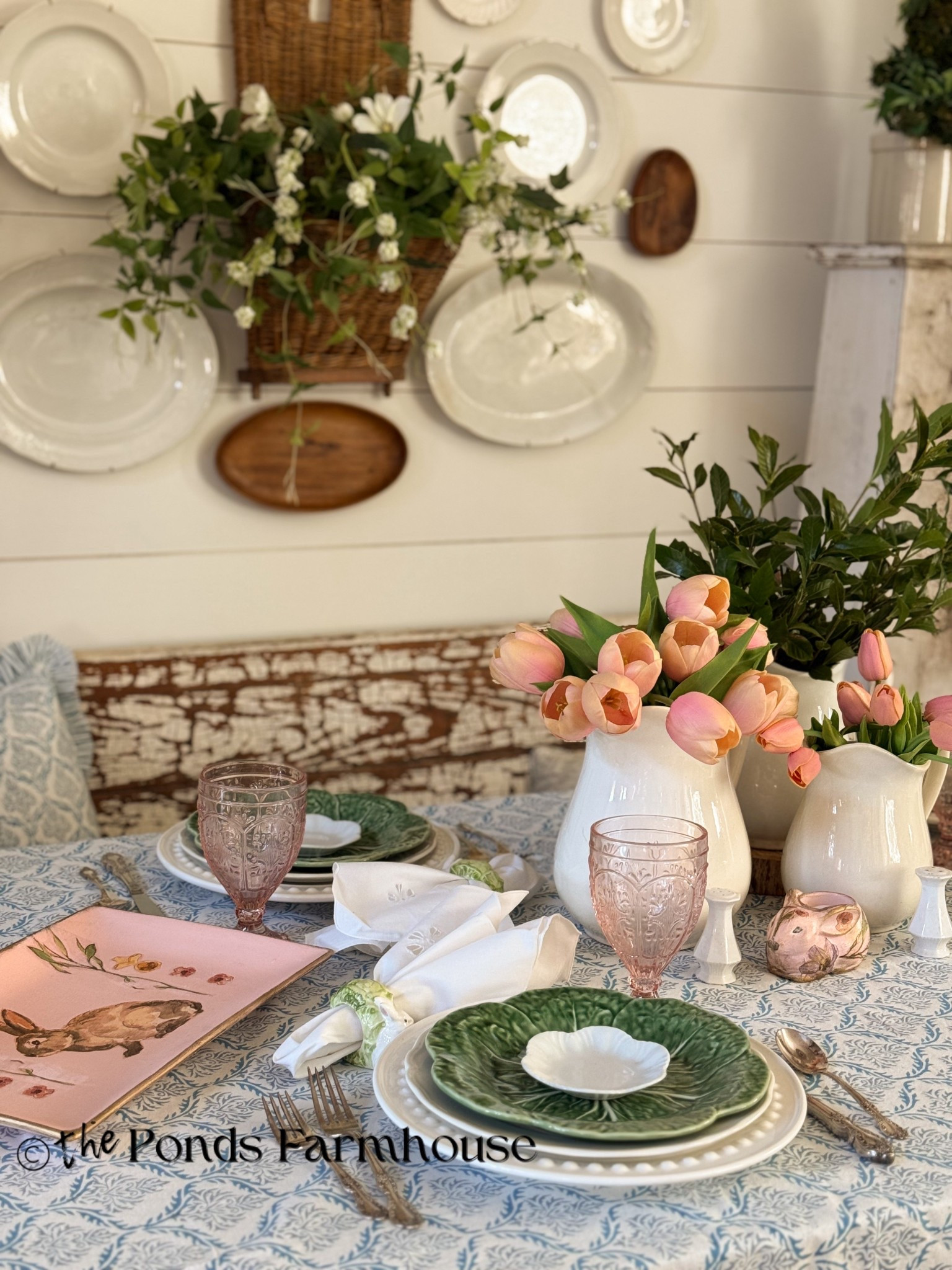 Easter Tablescape:Mixing Old & New Table Decor 

#LTKHome #LTKSeasonal