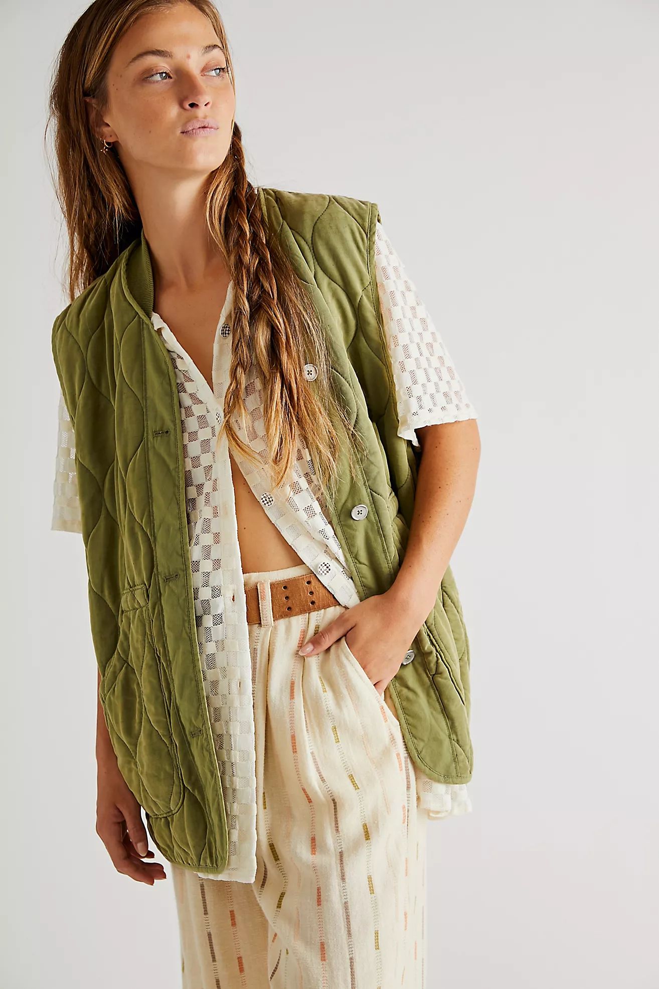 Billy Military Vest | Free People (Global - UK&FR Excluded)