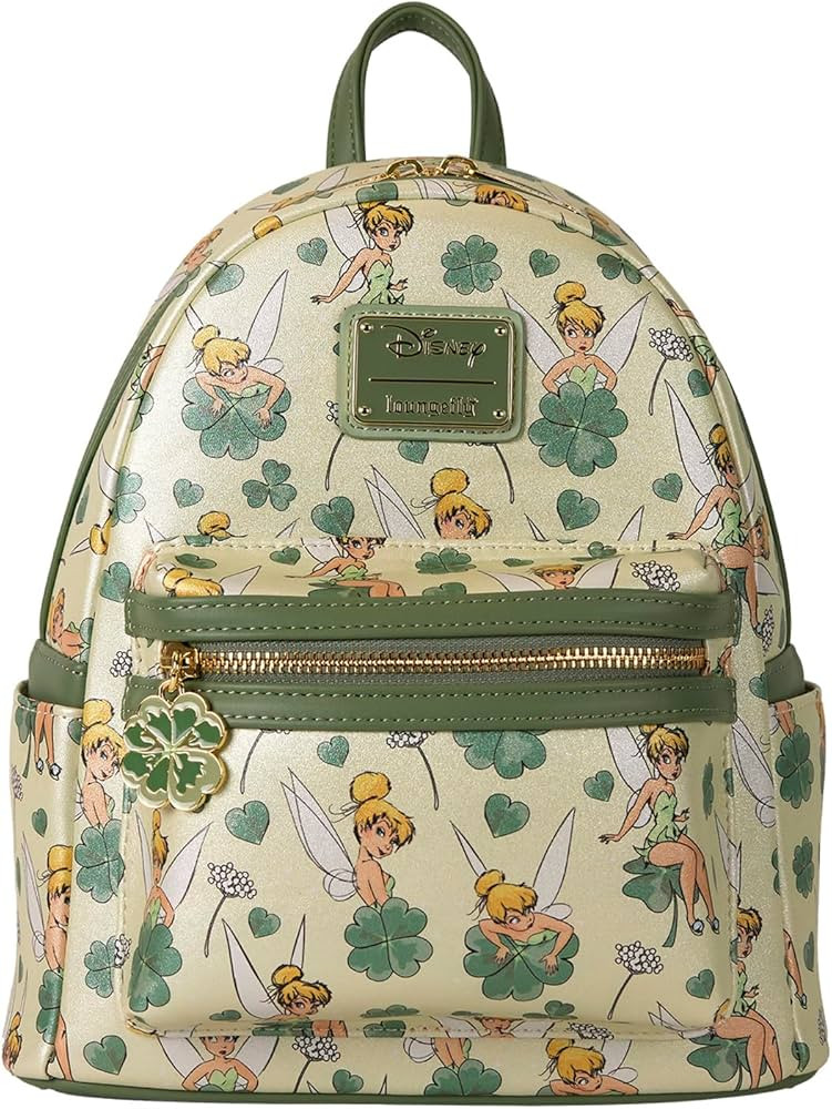 Loungefly Disney Tinker Bell 4-Leaf Clover Mini Backpack | Amazon (US)