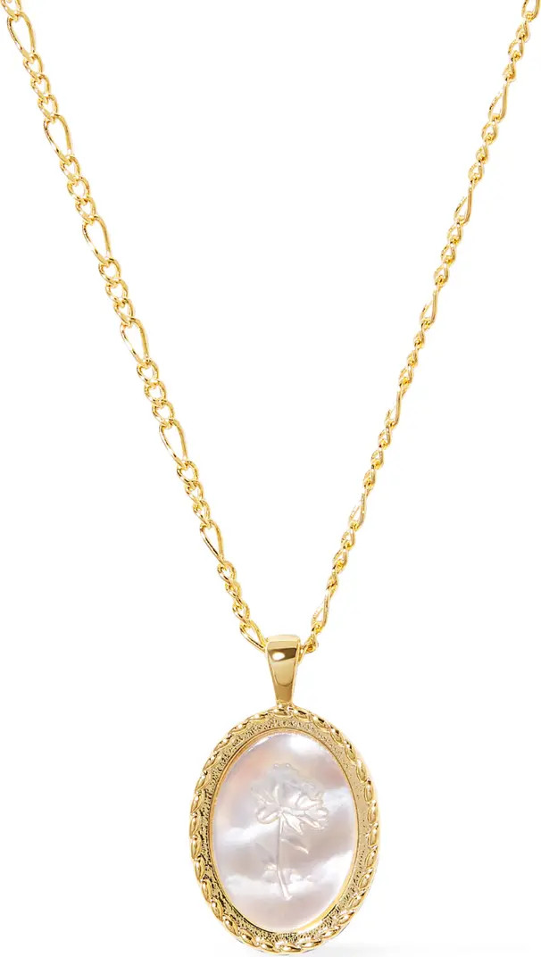 Ana Luisa Rose Engraved Necklace - Hannah | Nordstrom | Nordstrom