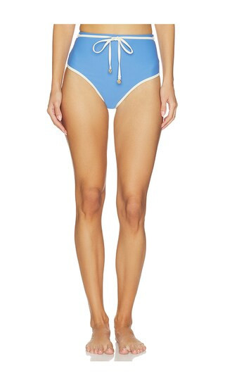 Sancia The Maleha Bikini Bottoms in Blue. - size XS | Revolve Clothing (Global)