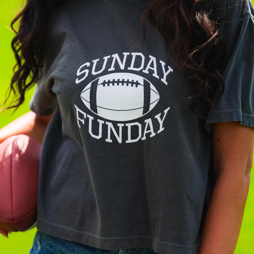 Sunday Funday T-shirt Football Season Tee, Game Day Shirt - Etsy | Etsy (US)