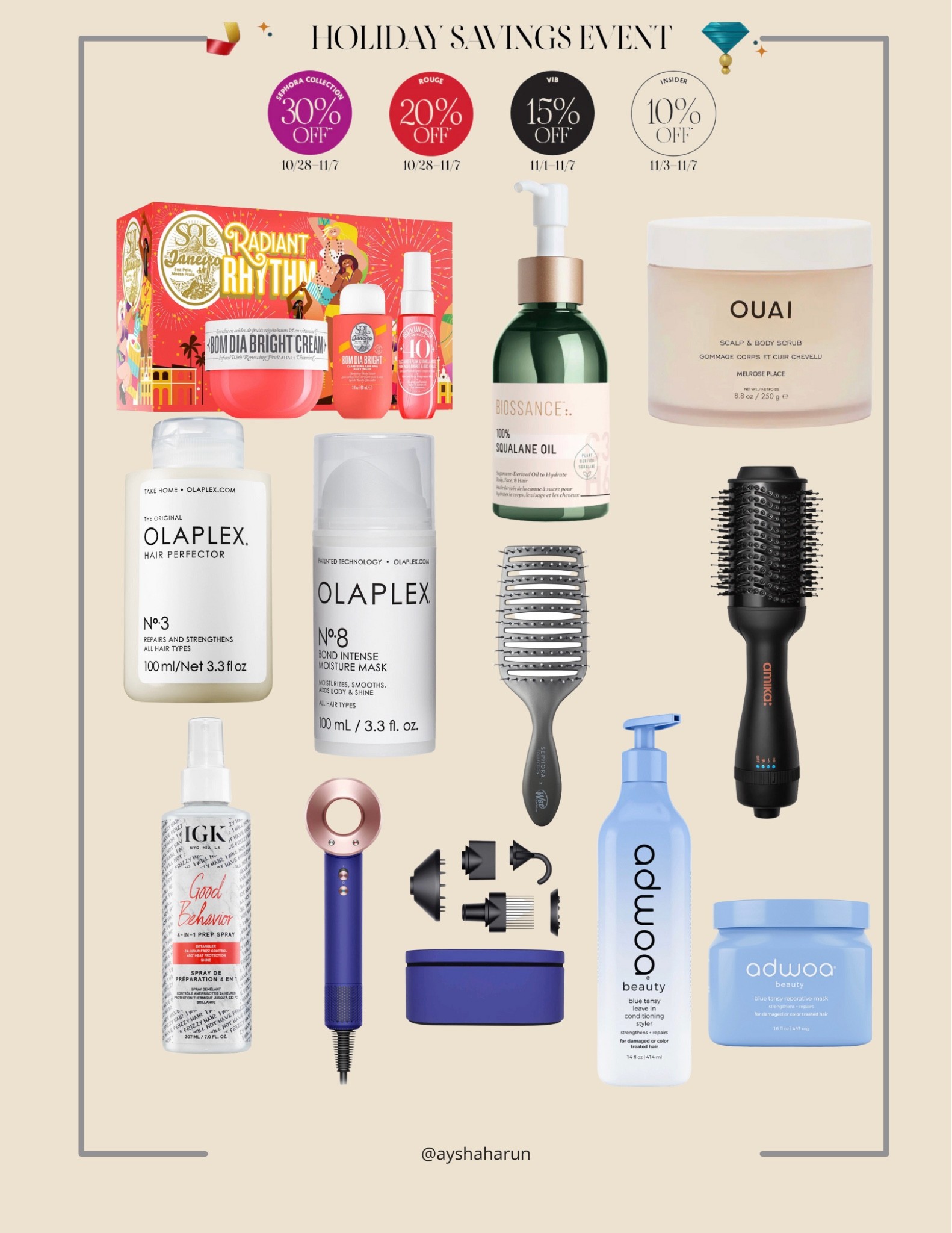 Sephora sale picks Hair and Body Care 