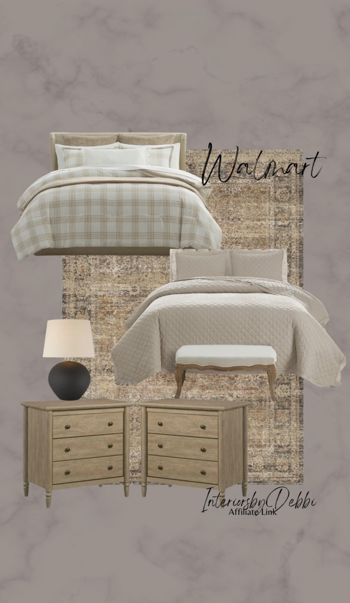 Walmart Finds
Bedspreads, area rug, nightstands, lamp, transitional home, modern decor, amazon find, amazon home, target home decor, mcgee and co, studio mcgee, amazon must have, pottery. barn, Walmart finds, affordable decor, home styling, budget friendly, accessories, neutral decor, home finds, new arrival, coming soon, sale alert, high end look for less, Amazon favorites, Target finds, cozy, modern, earthy, transitional, luxe, romantic, home decor, budget friendly deco #walmart



#LTKSeasonal #LTKHome