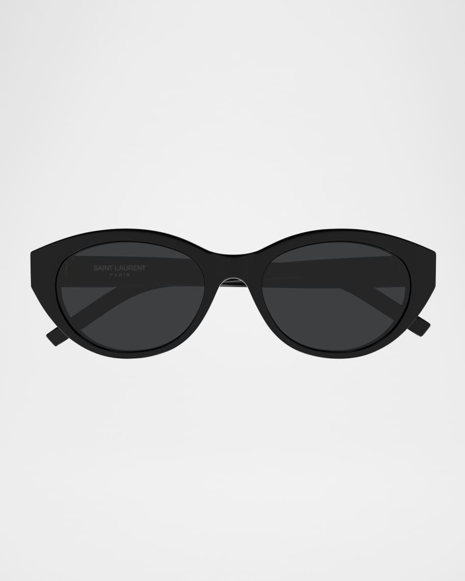 Recycled Acetate Round Sunglasses | Neiman Marcus