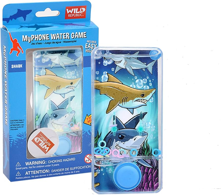 Wild Republic My Phone Water Game Shark Design, Gift for Kids, Great for Hours of Independent Pla... | Amazon (US)
