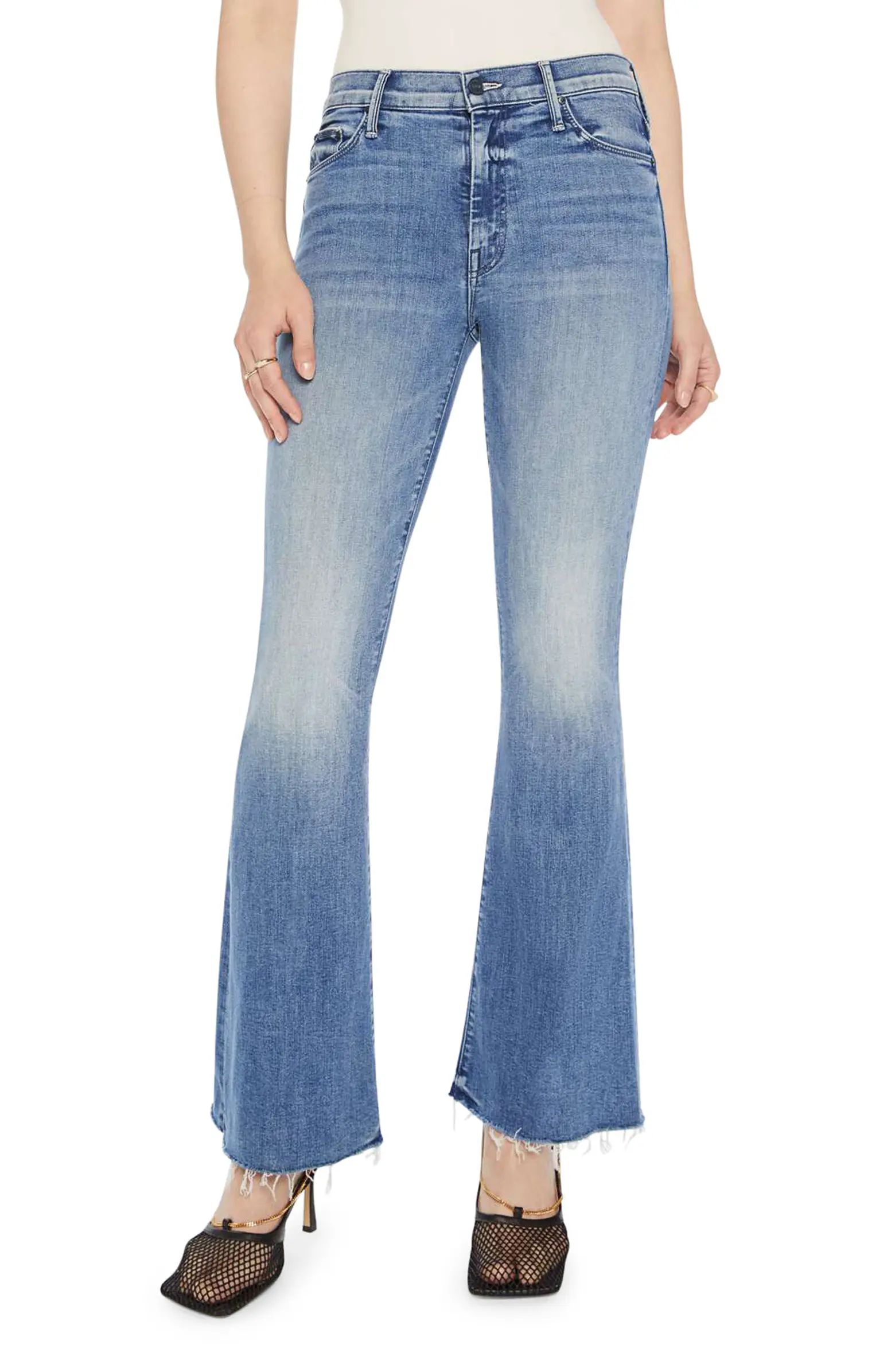 Fray Hem Bootcut Jeans | Nordstrom