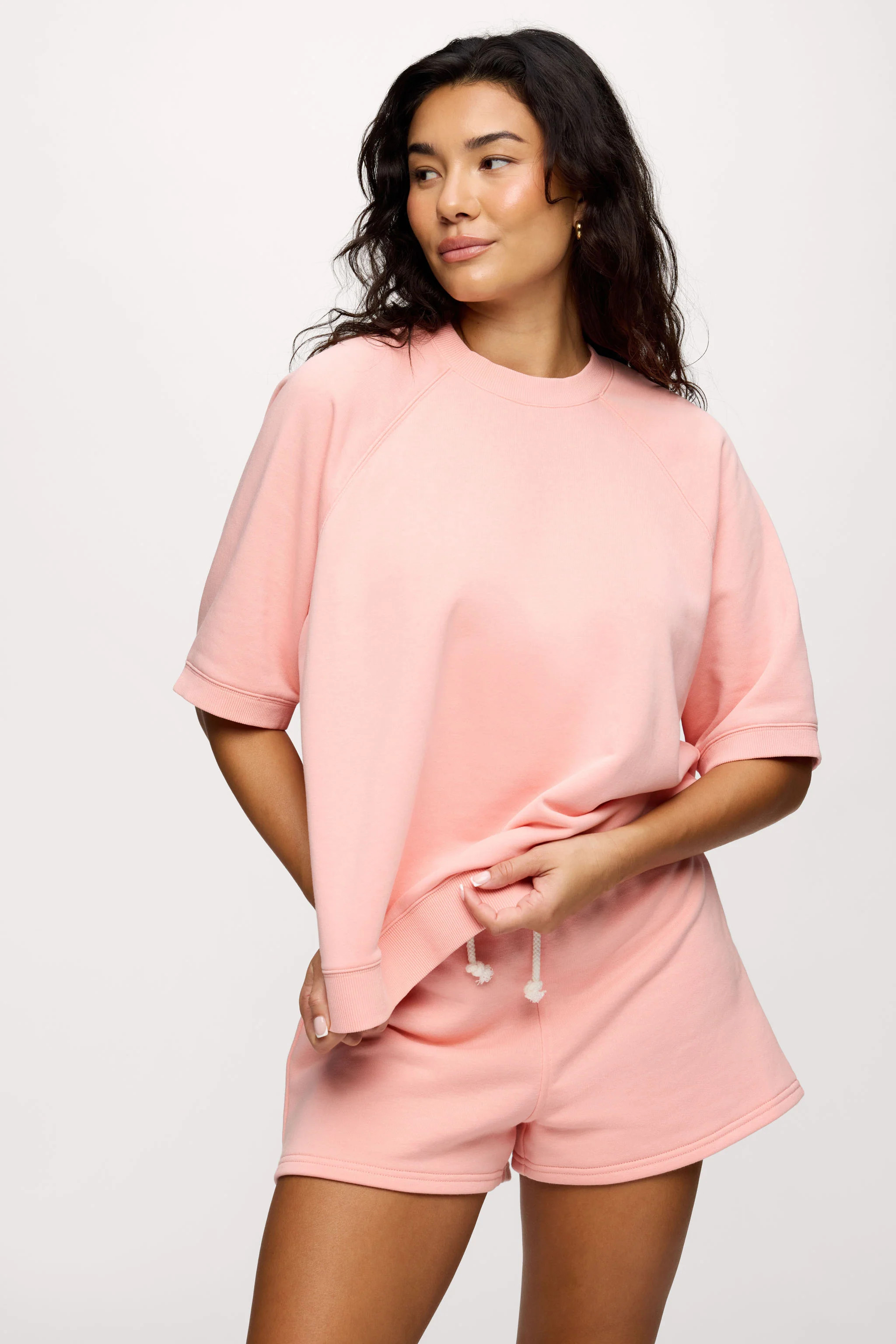 French Terry
      
    
  
  Short Sleeve Sweatshirt | nuuds