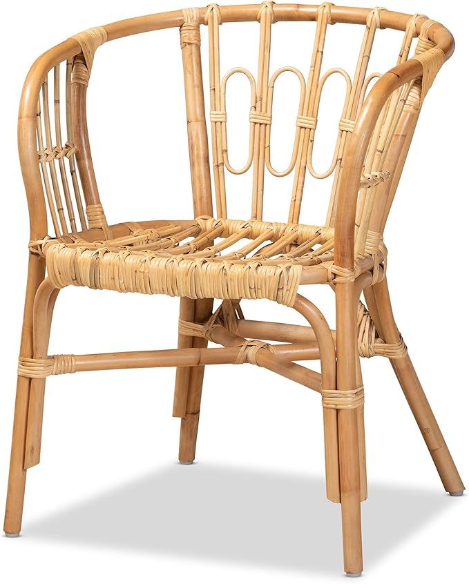 Baxton Studio 185-11870-AMZ Chairs, Natural | Amazon (US)