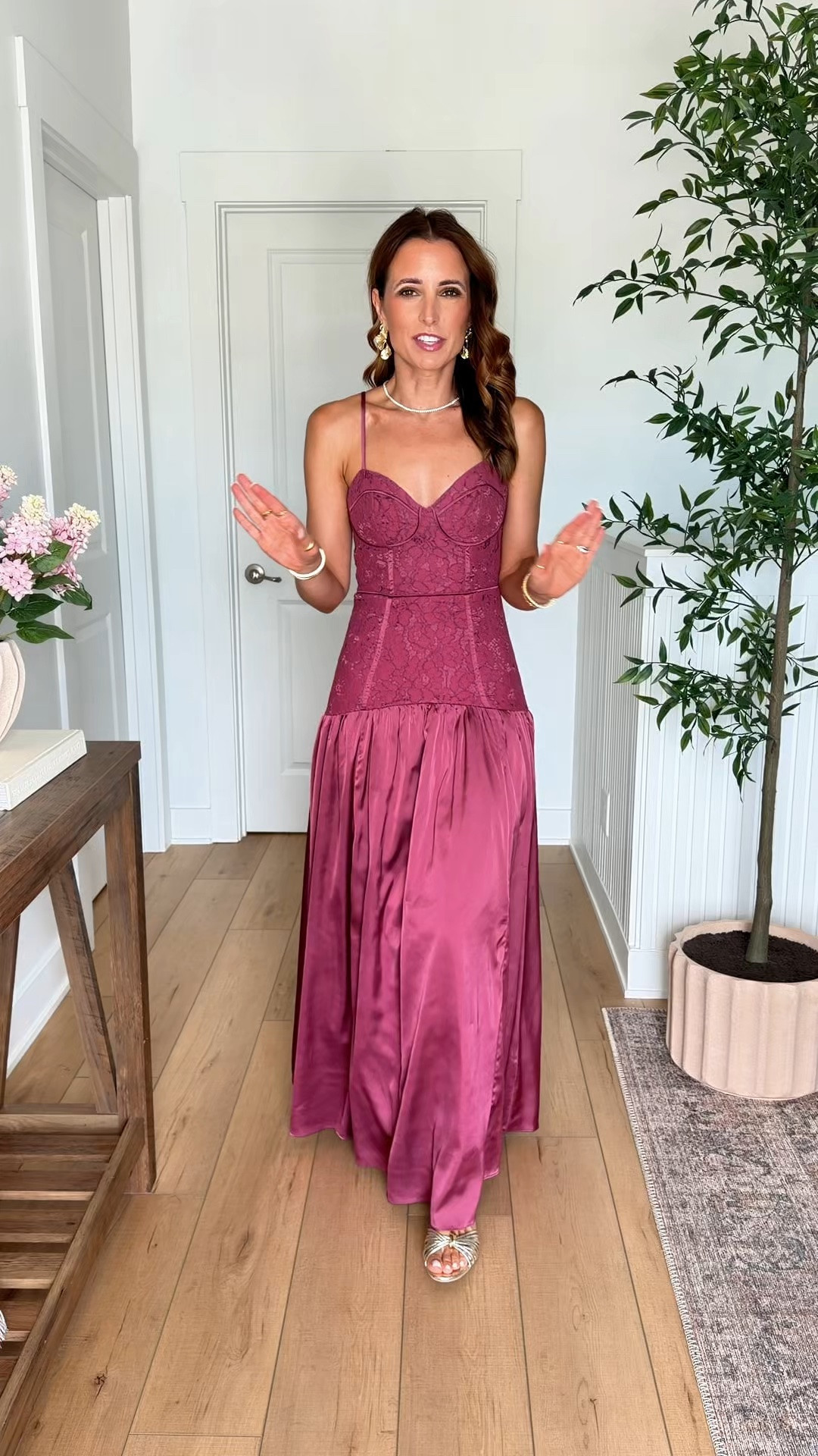 Code LISA123 on first time purchases. Fall wedding guest dresses. Winter wedding guest dresses. Cocktail dresses. Black tie optional dresses. Pleated maxi dress. Party dress. Party outfit. Cocktail outfit. Dinner date. Wearing XS - with adjustable straps! Size down if in-between sizes. 

#LTKTravel #LTKWedding #LTKootd