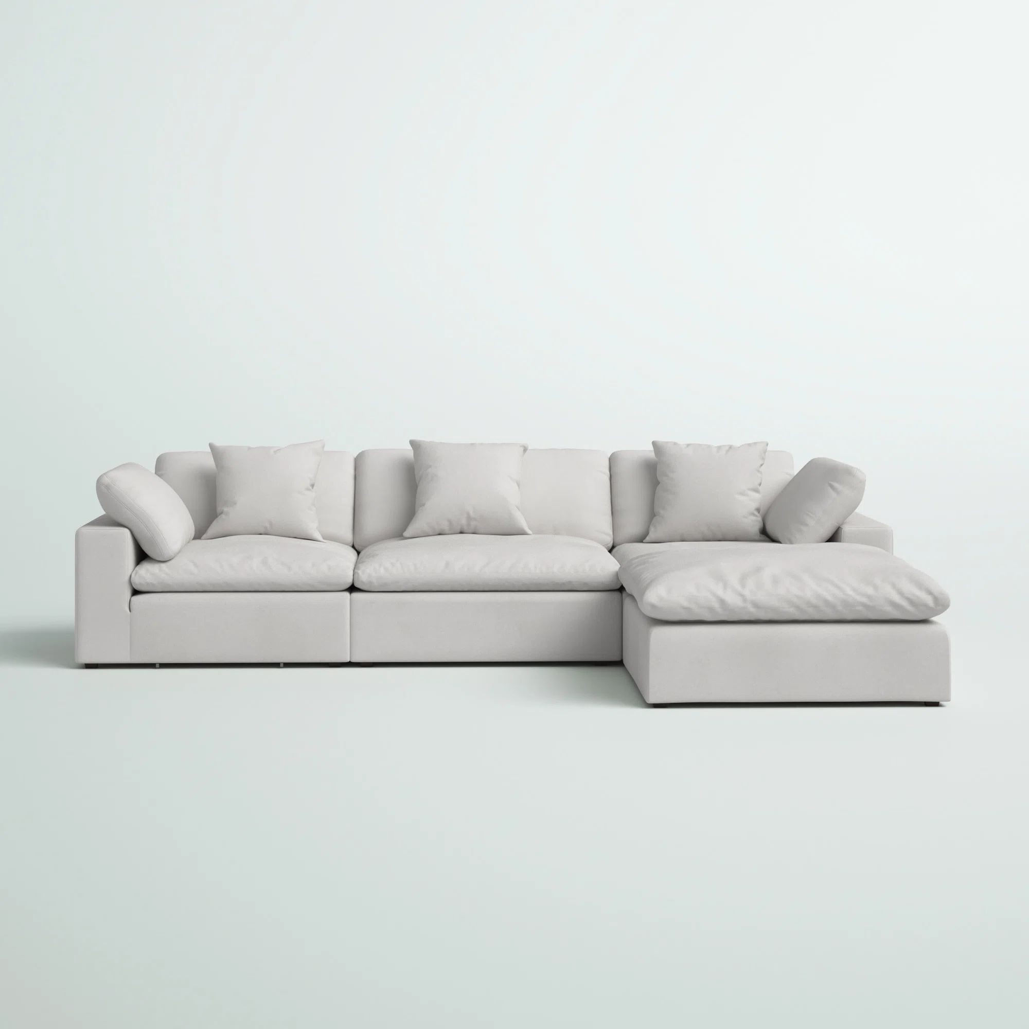 Janeen 4 - Piece Upholstered Sectional | Wayfair North America