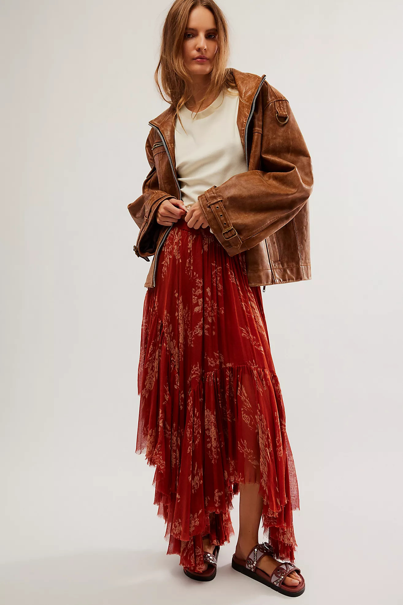 FP One Clover Printed Skirt | Free People (Global - UK&FR Excluded)