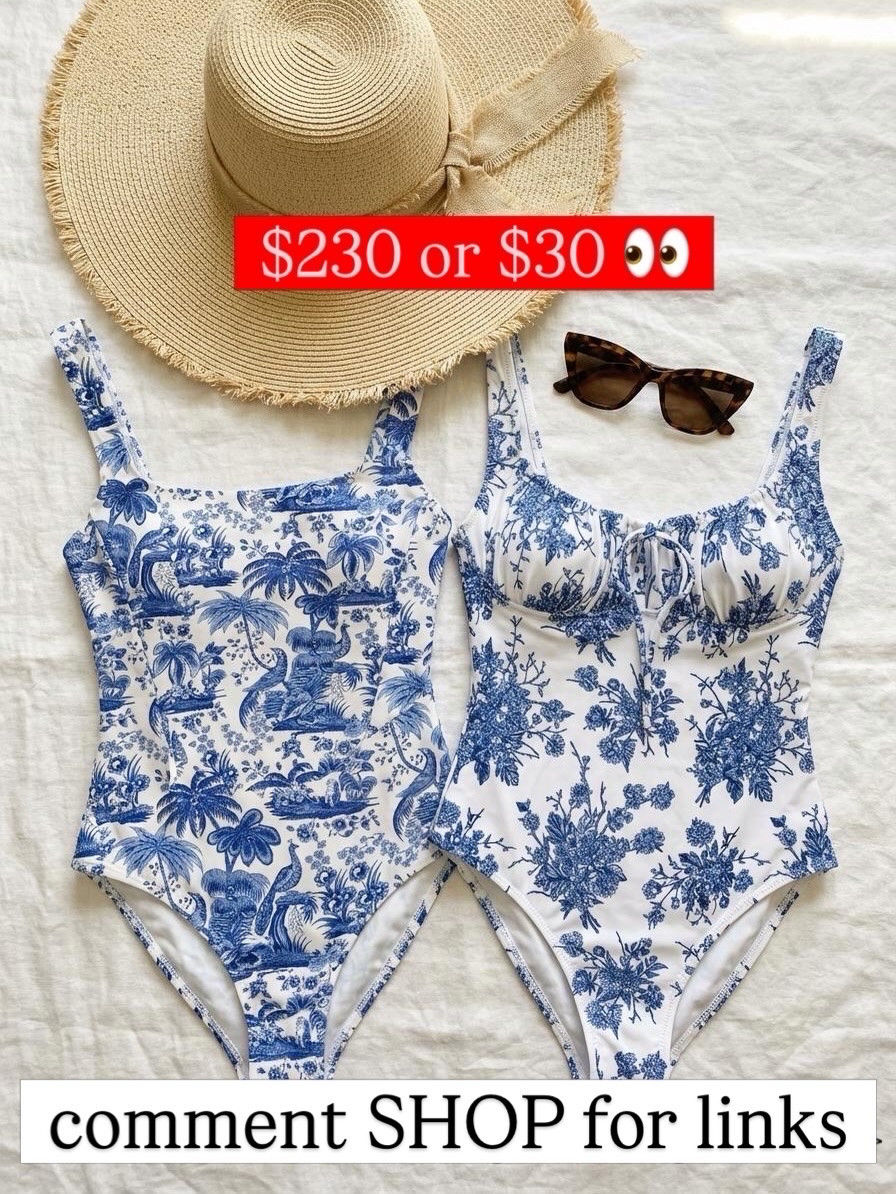 Floral Amazon one piece 

#LTKmomlife #LTKSeasonal #LTKSwim