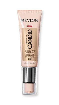 Revlon PhotoReady Candid Natural Finish Anti-Pollution Foundation, 240 Natural Beige, 0.75 fl oz. | Walmart (US)