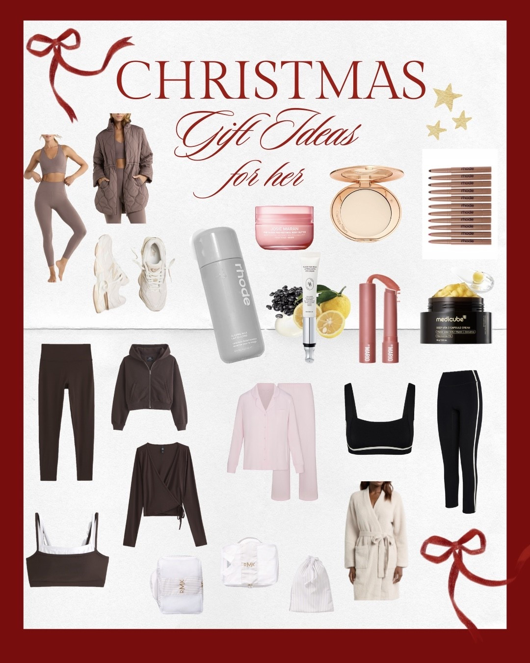 gift guide for HER 

#LTKHoliday #LTKGiftGuide #LTKselfcare