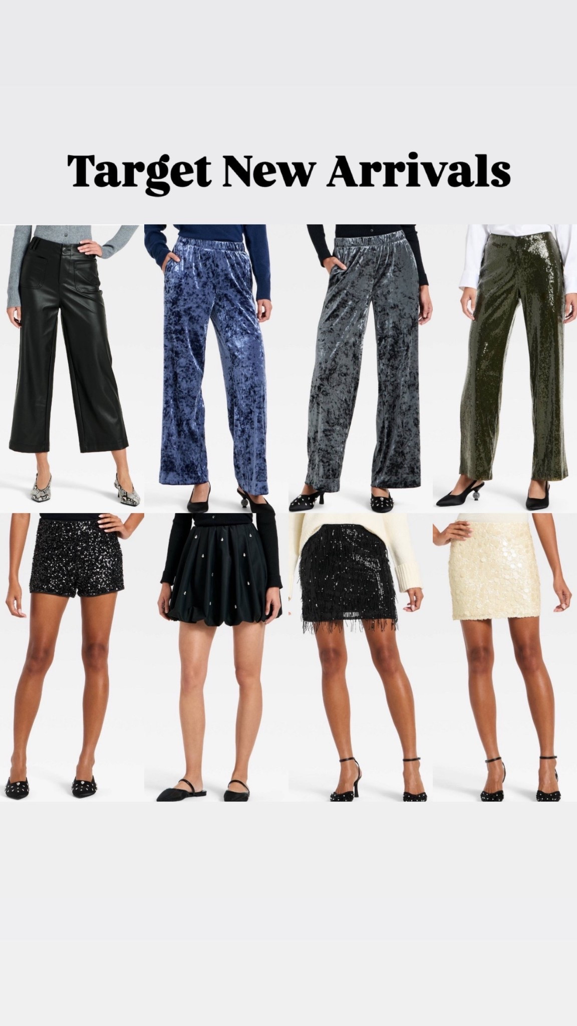 Target new arrivals 
Pants and skirts
Holiday

#LTKStyleTip #LTKFindsUnder50 #LTKHoliday