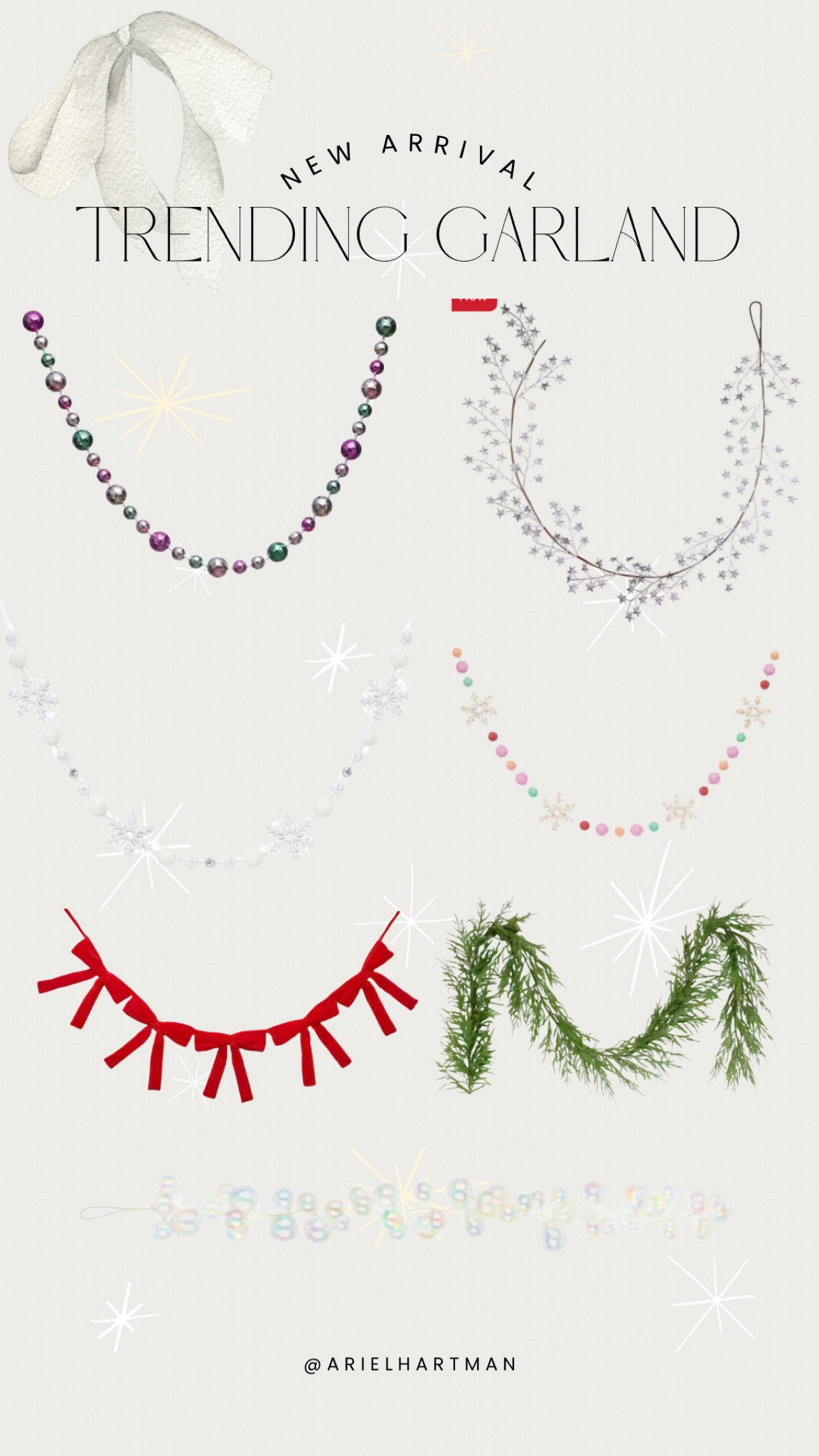 New trending holiday garland get it before it sells out 

#LTKFindsUnder50 #LTKSeasonal #LTKHome