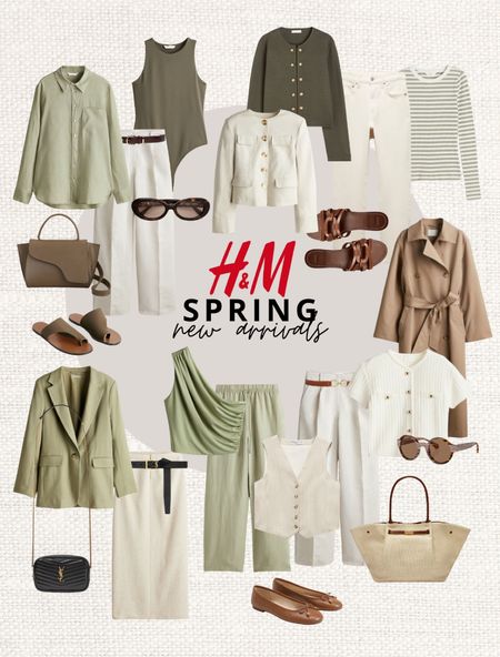 H&M spring green and neutral new arrivals and favorites 🫶🏼

‼️Don’t forget to tap 🖤 to favorite this post and come back later to shop 

Read the size guide/size reviews to pick the right size.



#LTKeurope #LTKstyletip #LTKSeasonal