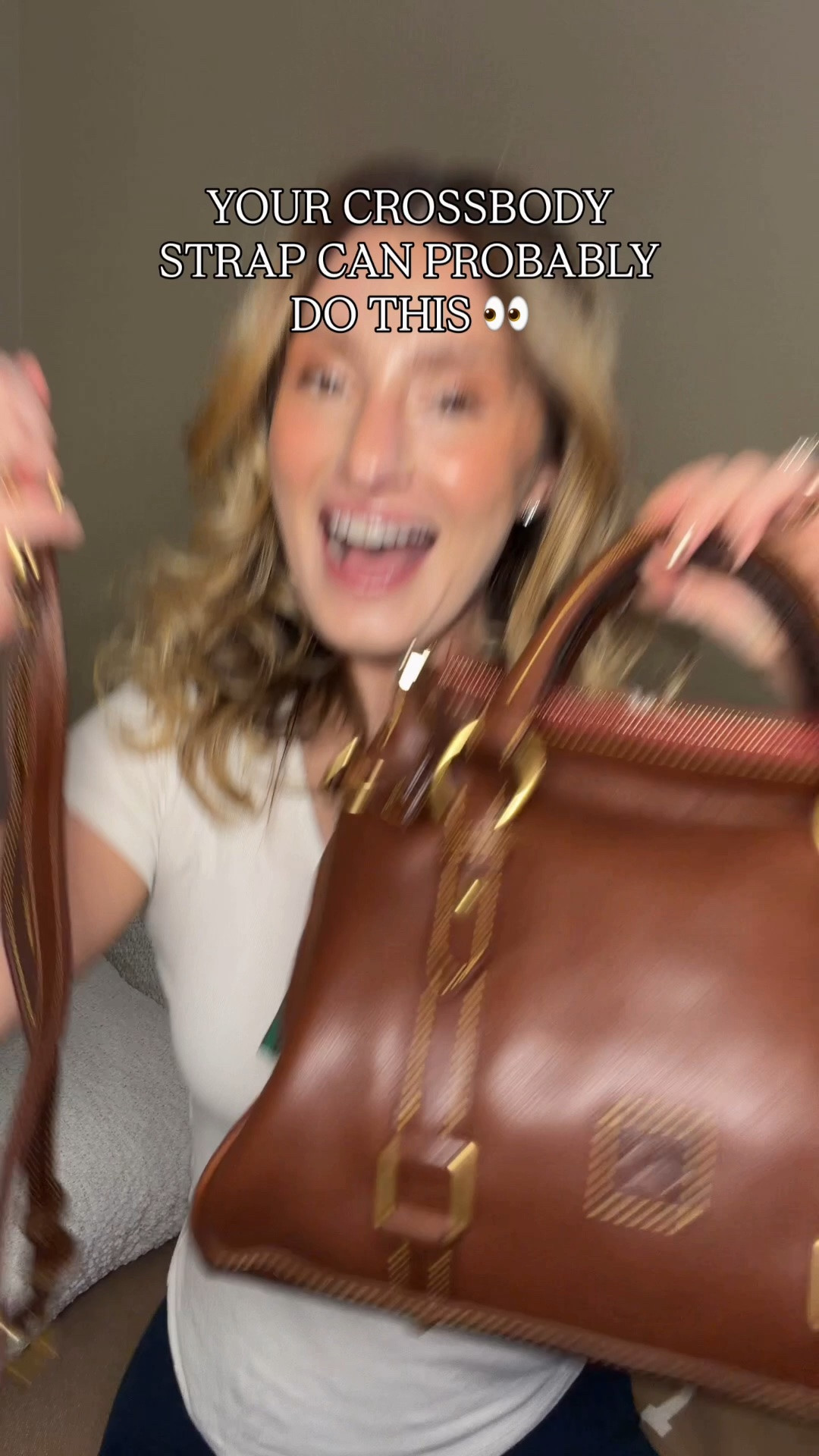 If your bag only came with a crossbody strap, try THIS before buying a new one 👀

I figured out how to turn the crossbody strap on my Dooney & Bourke Florentine Satchel into a shoulder strap — and it completely changes how I can wear the bag! 🤎

This little strap hack is especially useful if you love carrying your bags on your shoulder but your favorite handbag only comes with a crossbody strap.

Would you try this with your bag? 👀

Dooney & Bourke • Dooney & Bourke Florentine • Florentine Satchel • handbag hack • purse hack • crossbody strap hack • shoulder bag • shoulder strap • bag hacks • handbag tips • purse tips