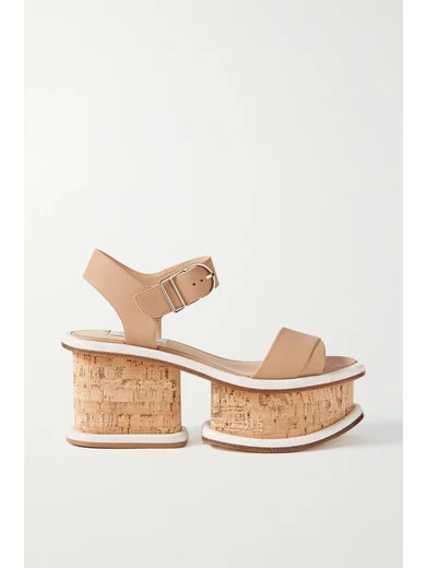 Harrigan leather platform sandals | NET-A-PORTER (US)