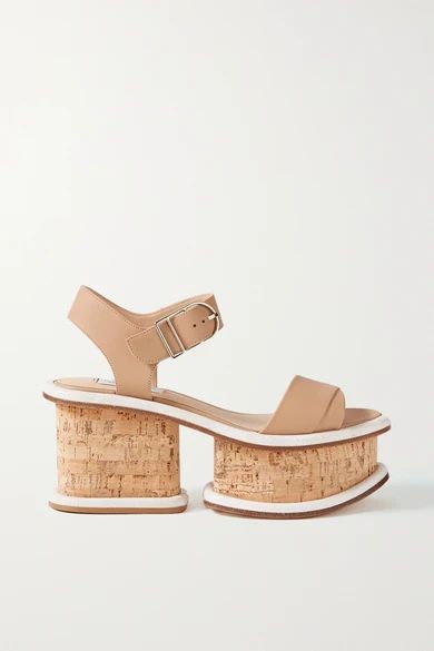 Harrigan leather platform sandals | NET-A-PORTER (US)