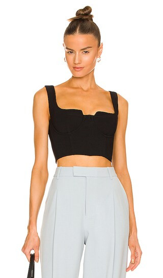 Penn Bustier in Black | Revolve Clothing (Global)