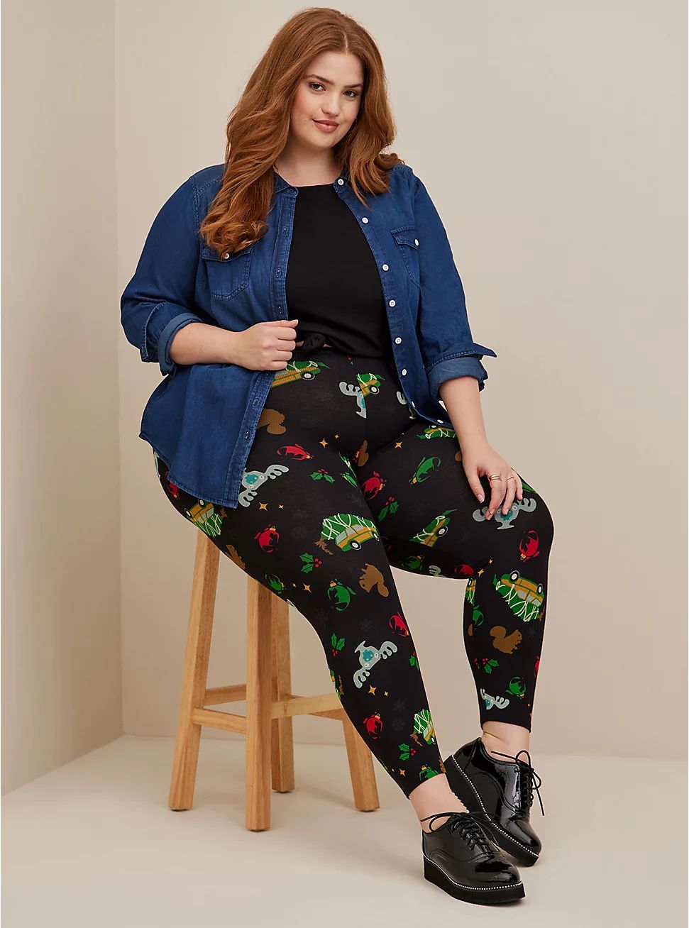 Christmas Vacation Crop Legging | Torrid (US & Canada)