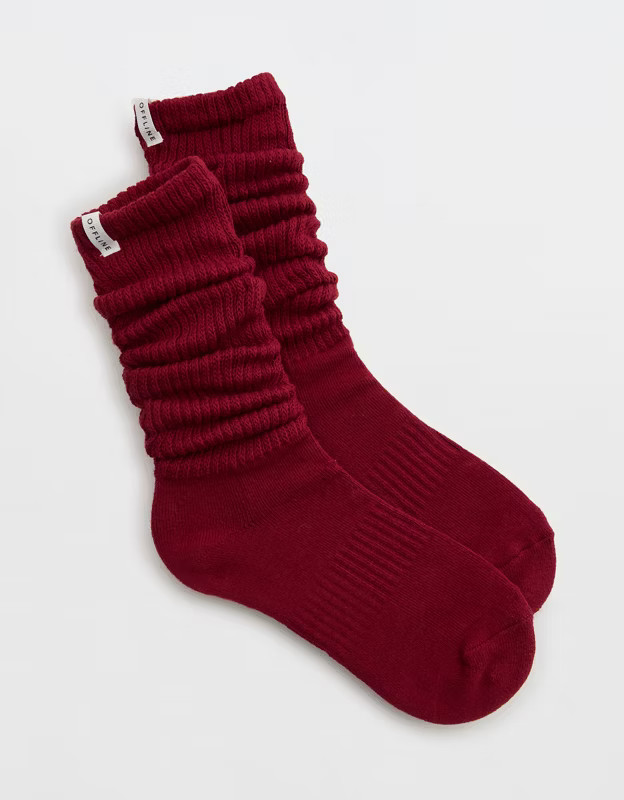 OFFLINE By Aerie Scrunch Socks | Aerie
