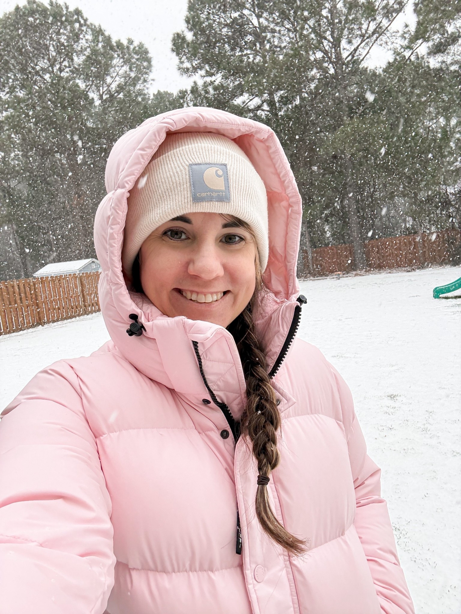 Snow day essentials ! This is hands down my favorite puffer coat ever for snow days and very cold winter days in general 