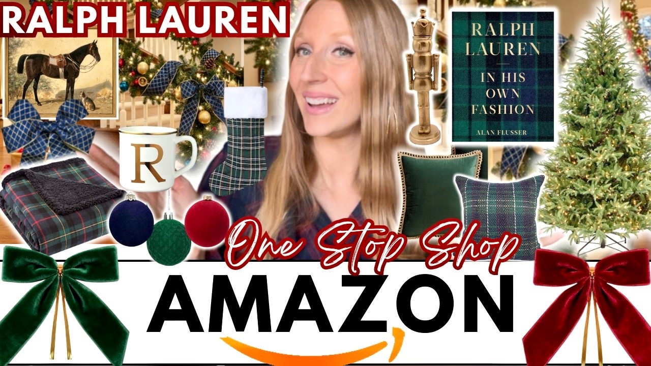 Your one-stop shop for a Ralph Lauren inspired Christmas!
🎥 Watch Full video here ⤷
https://youtu.be/Bv7BgzxGGUk?si=bIR-xS4YCAZLveIc

#LTKHoliday #LTKParties #LTKHome