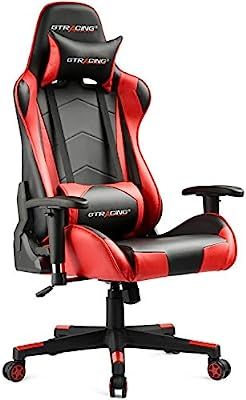 Gtracing Gaming Chair Racing Office Computer Ergonomic Video Game Chair Backrest and Seat Height ... | Amazon (US)