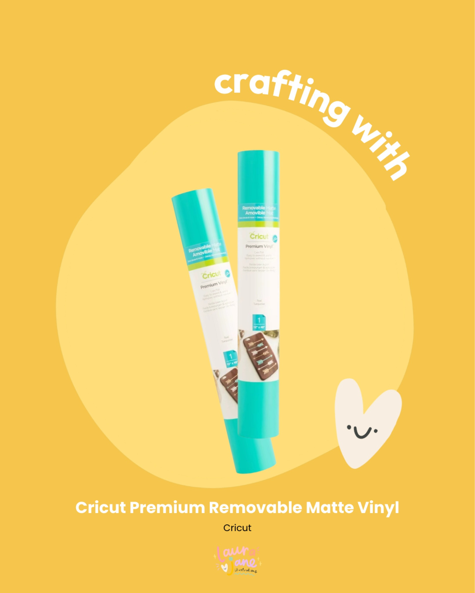 Getting creative with my Cricut Maker and adding vinyl decals to the studio walls. Thanks to premium removable vinyls in a matte finish, it's easy to customize and refresh my space! 🖼️✨ #CraftyCreations #CricutMagic #VinylDecals

#LTKeurope