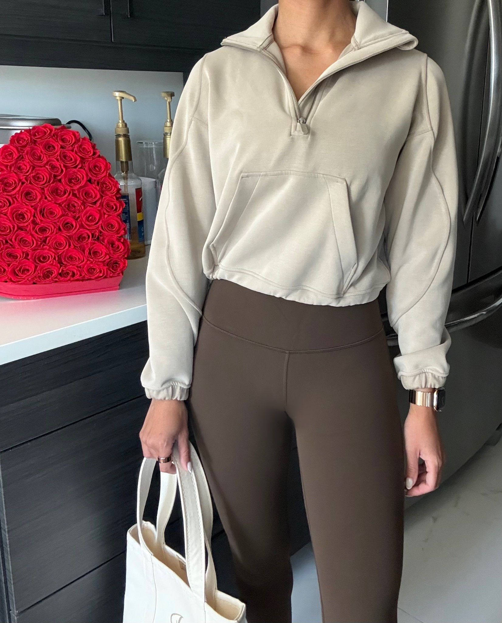 walnut crunch from lululemon is everything ! 🤍

align pant, brushed softstreme half zip, yoga, pilates, athleisure, lounge, boat and tote, petite, ll bean. 

#LTKActive #LTKootd #LTKPetite