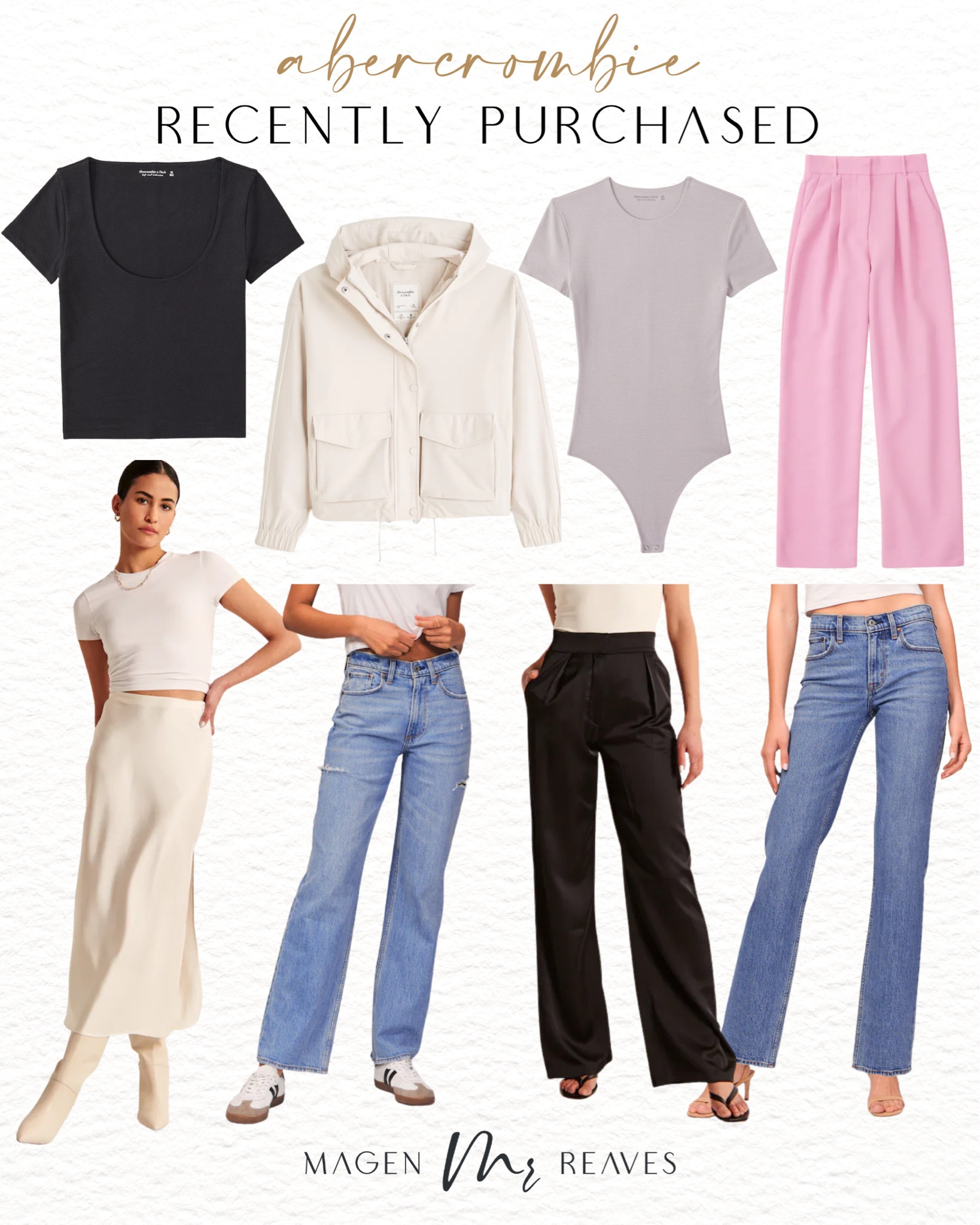 Abercrombie recently purchased - what I purchased from Abercrombie - Abercrombie new arrivals - new arrivals I’m loving - new arrival favorites - winter to spring - spring transition 

#LTKstyletip #LTKFind #LTKSeasonal