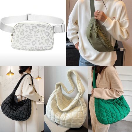 Cute on trend bags for under $10!! 

Quilted bag
Sling bag
Crossbody bag
Bum bag


#LTKitbag #LTKfindsunder50 #LTKover40