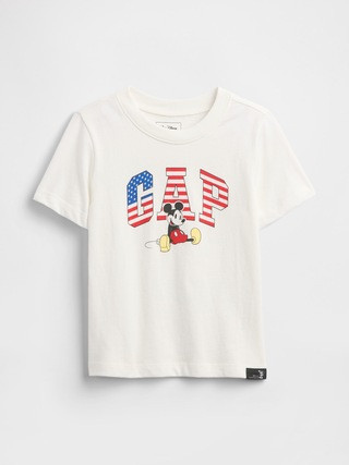 babyGap × Disney Mickey Mouse Logo T-Shirt | Gap Factory
