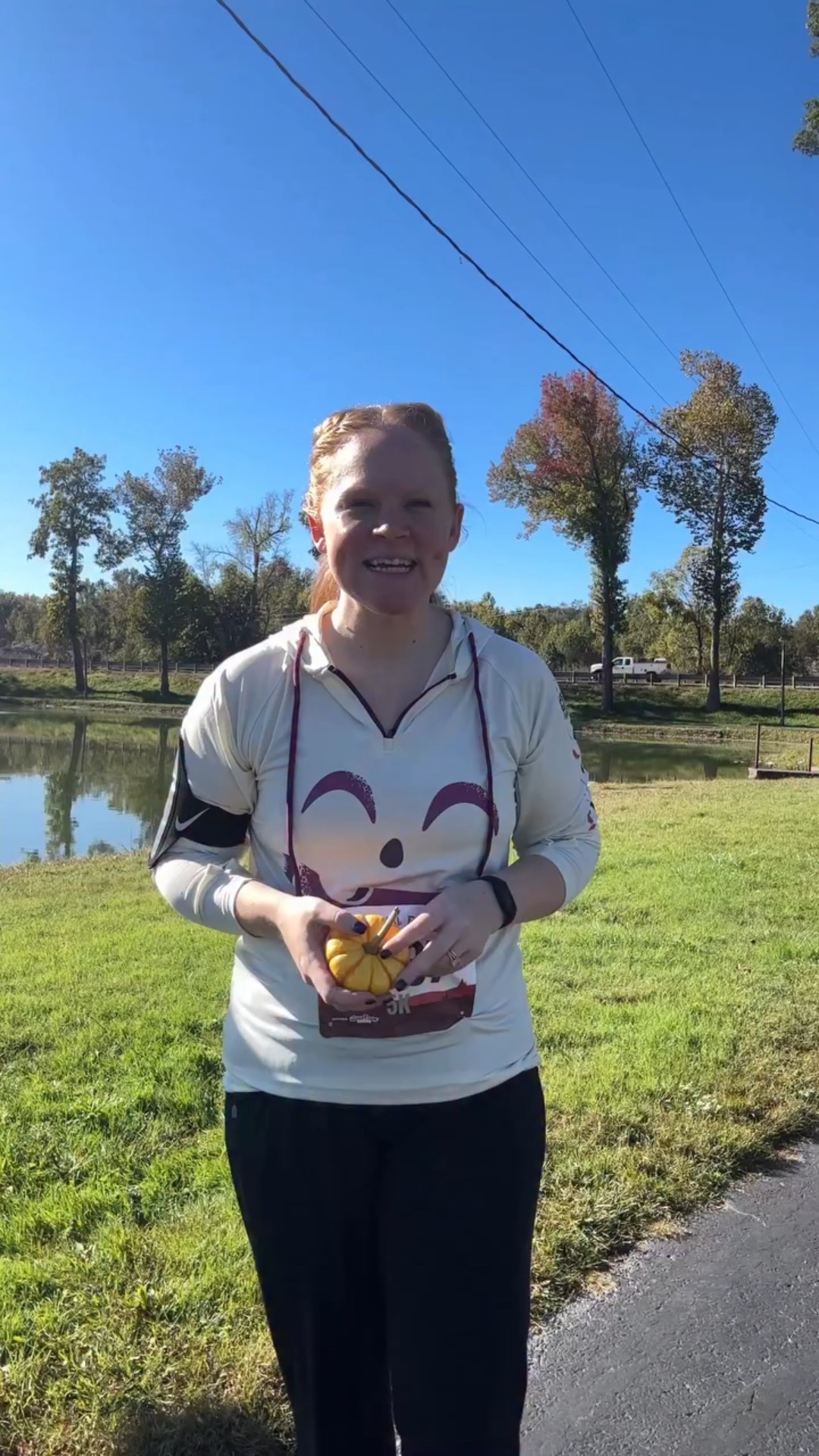 55 minutes, one pumpkin, and a whole lot of determination. 🎃

Yesterday I completed my first 5k by joining in on @gourdyspumpkinrun. It wasn’t about how fast I could do it - it was about showing up, moving my body, and proving to myself that I could finish it. I’m so proud of myself (and am feeling it today 😂). Now I am going to work on getting my time down! 🧡

Thanks to @gourdyspumpkinrun for giving me to push I needed & @jtburns27 for joining in with me. 💚

.

#Virtual5k #5kJourney #FallVibes #PumpkinRun #FallFitness #RunnerLife #FitnessJourney #FallChallenge #MotivationMonday #KeepGoing #HealthyLifestyle #MoveYourBody #5kMotivation #SelfCareSeason #WellnessJourney #OutdoorVibes #AutumnAdventures #SmallWins #MindBodySoul