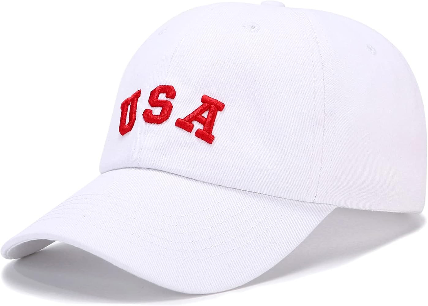 Adult Baseball Cap Vintage Washed Distressed Cotton 100% Dad Hat Adjustable for Men and Women | Amazon (US)