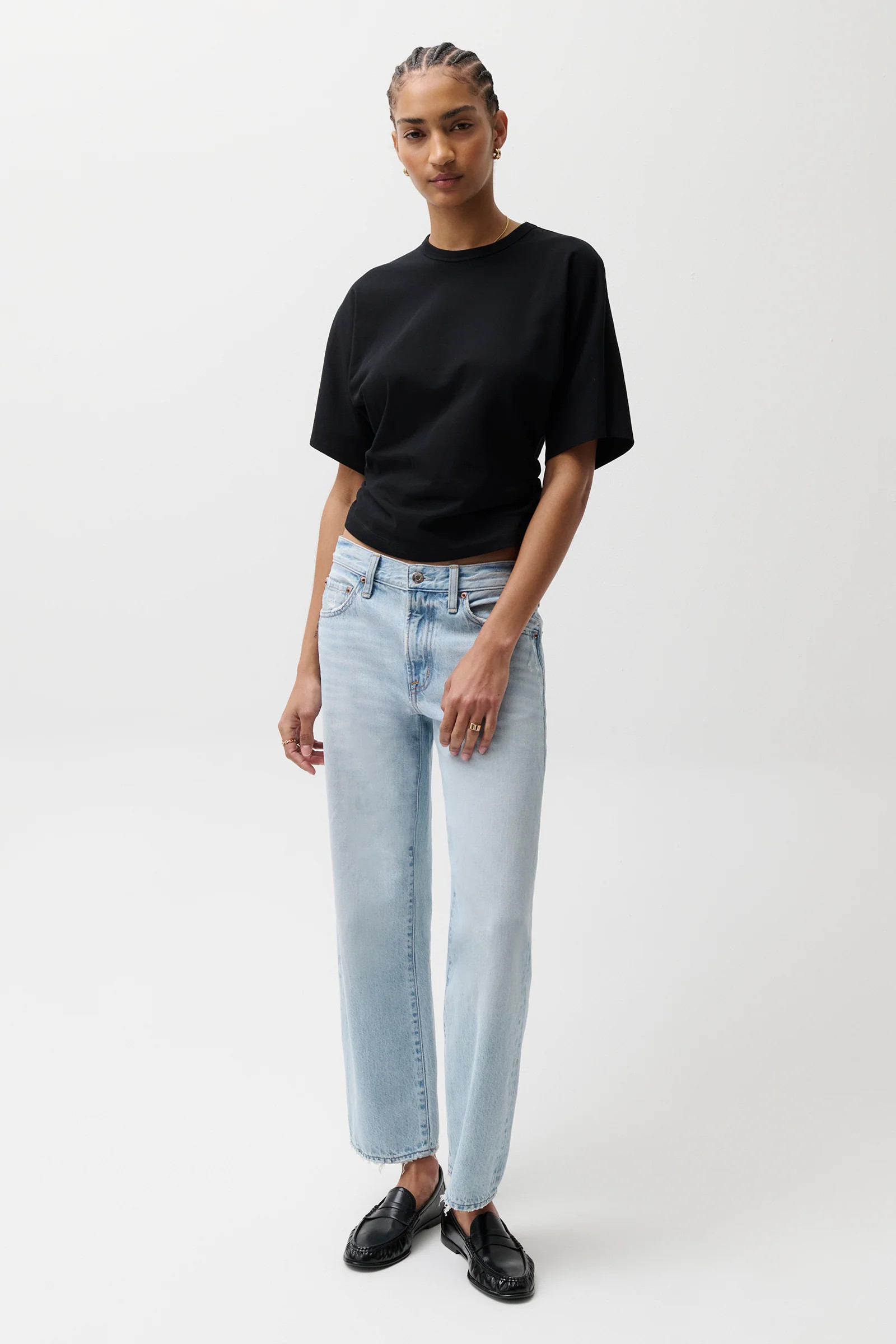 Lexi Mid Rise Bowed Straight - Dolce Vita Vintage | Pistola Denim