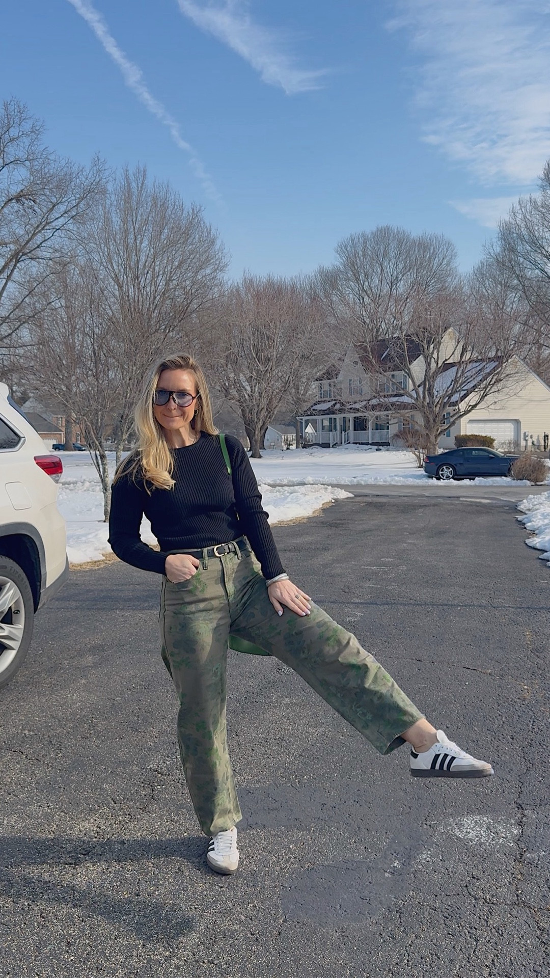 Outfit ideas for winter and spring.  In love with this new floral denim from gap. 

Denim TTS wearing 4 (wish I got petite)

#LTKootd #LTKOver40 #LTKvlog