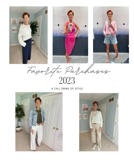 My most favorite and most often worn purchases from 2023.
Navy Lou & grey pants from Loft, pink ribbed dress by Michael Stars from Evereve, Agolde denim shorts, Citizens of Humanity white jeans, khaki pants from Loft

#LTKworkwear #LTKover40 #LTKfindsunder100