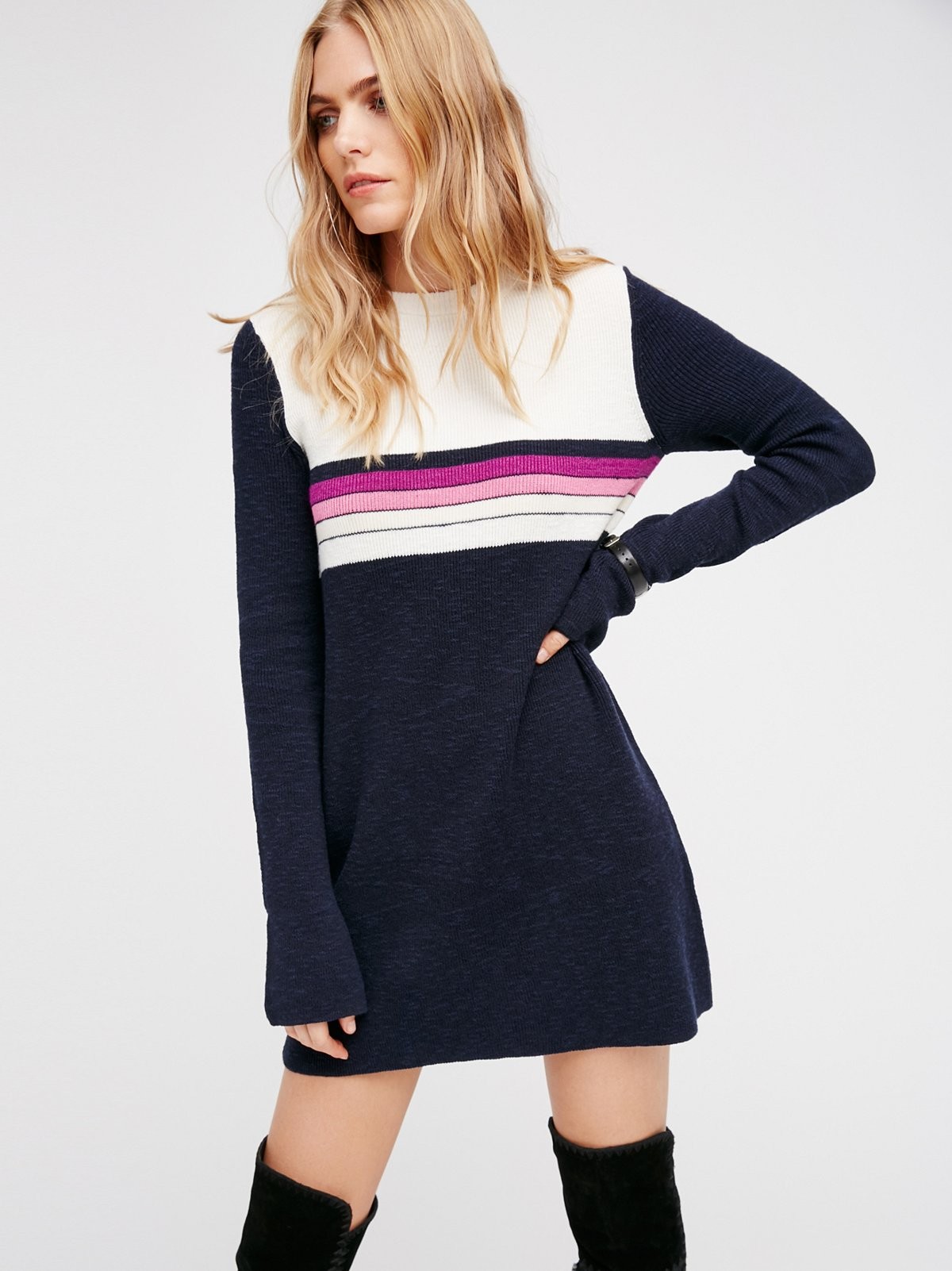 Colorblock Swit Mini Dress | Free People