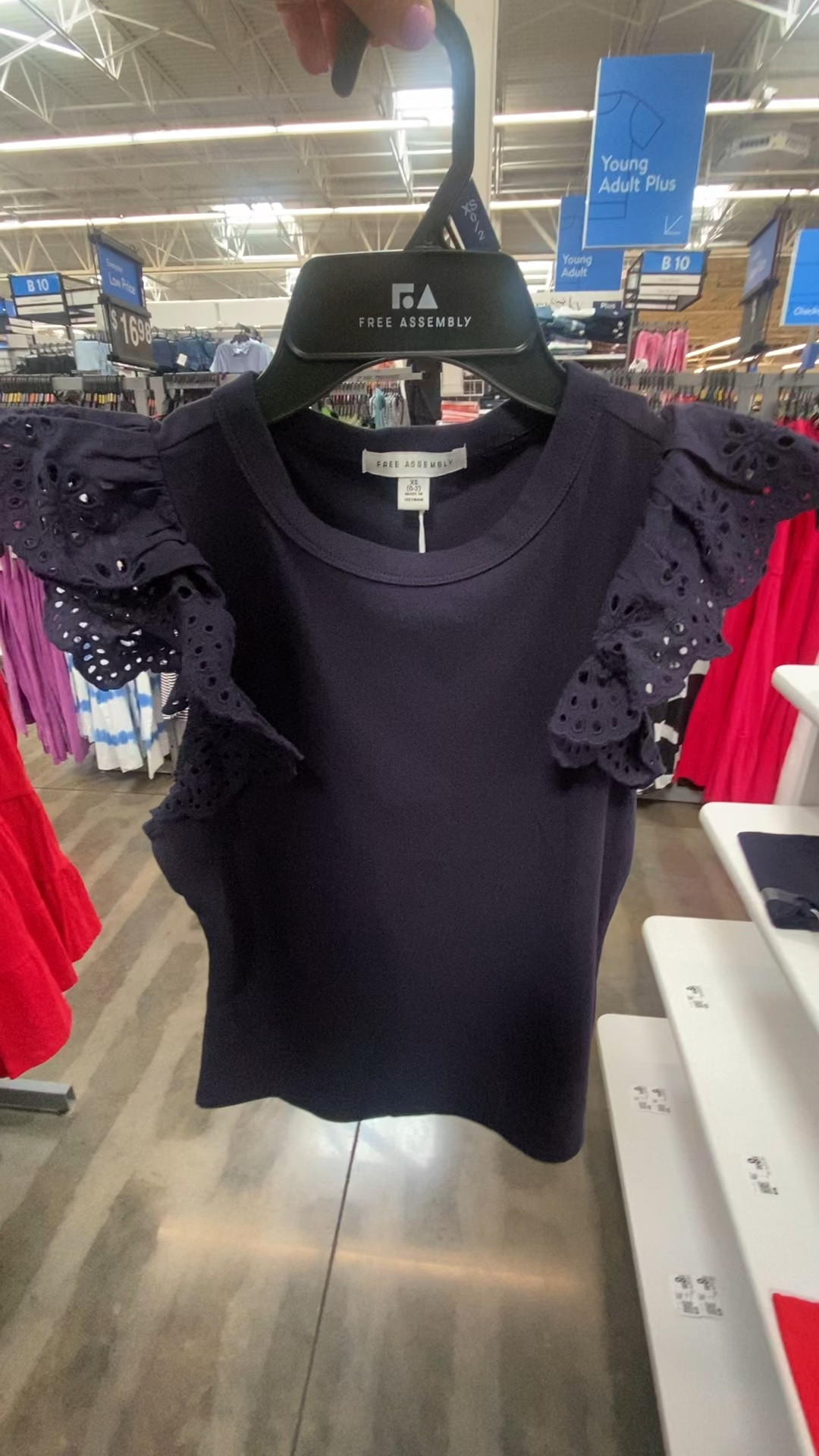 Watch Now - Spring Fashion - this top also comes in navy blue, so cute and versatile! 


#walmart #under20 #eyelet #springtop #budgetfriendly #LTKWatchNow #springfashion #summeroutfit #LTKU #LTKOver40 #memorialday 

#LTKStyleTip #LTKSeasonal #LTKFindsUnder50